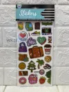 Children's laser gilding stickers, creative stationery, cartoon cute desserts, animal journal stickers, mobile phone decorations Specification image